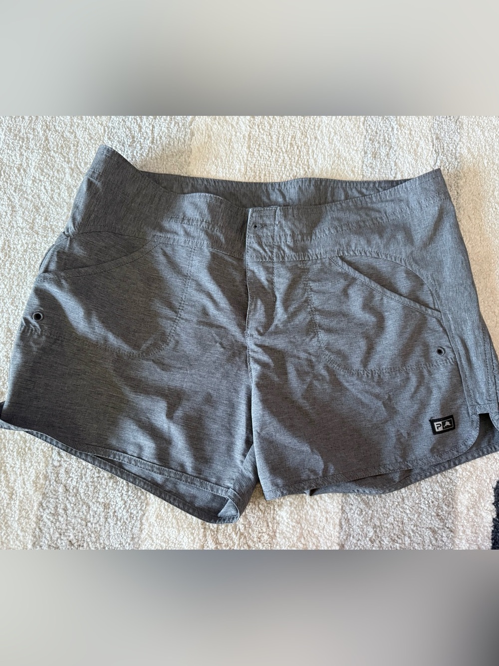 Pelagic Gray Women's Performance Shorts